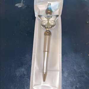 Iridescent Butterfly Pen
